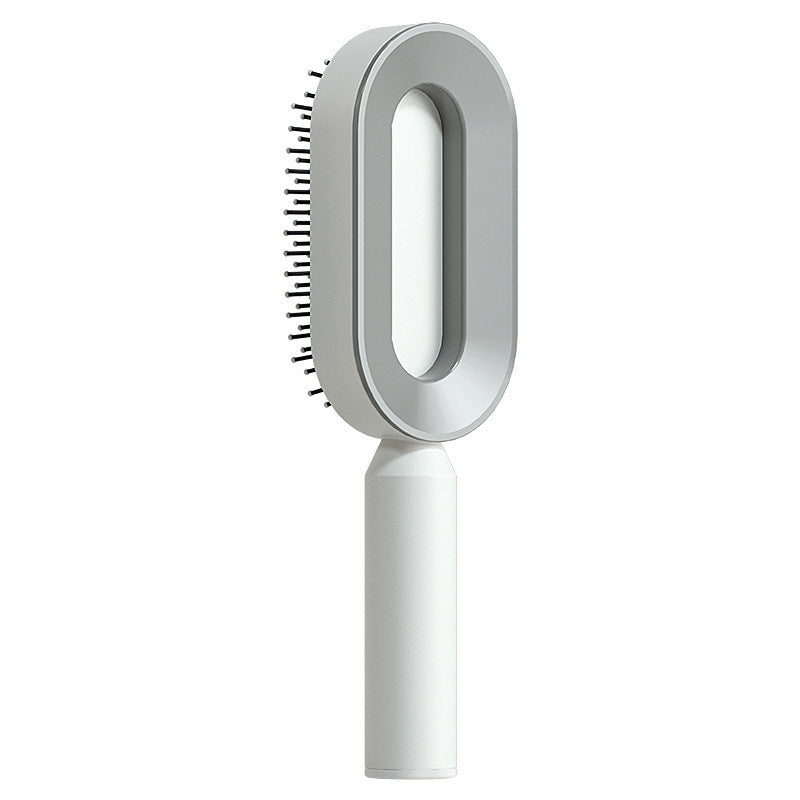 Self-Cleaning Hair Brush - Scalp Massage & Detangling Comb