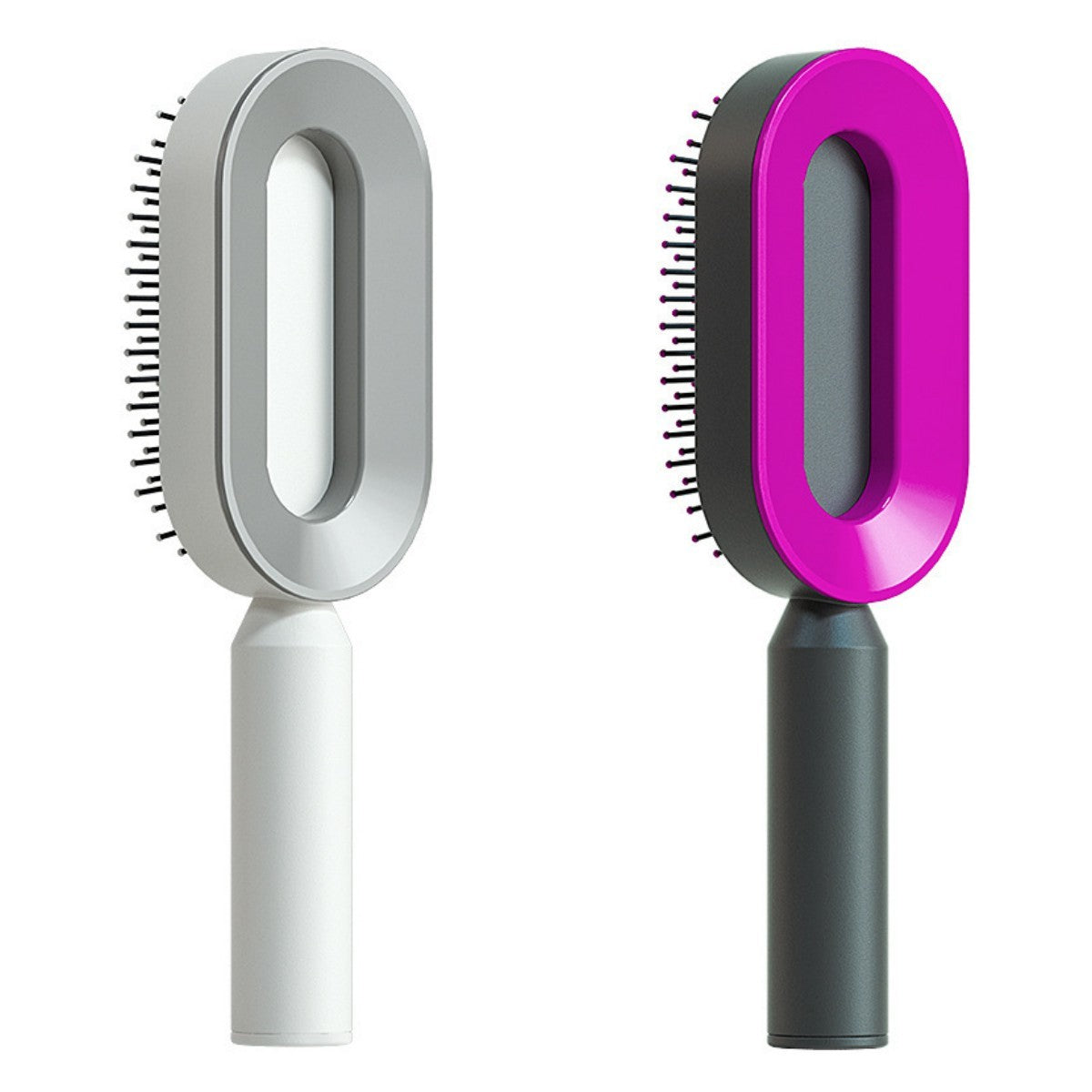 Self-Cleaning Hair Brush - Scalp Massage & Detangling Comb
