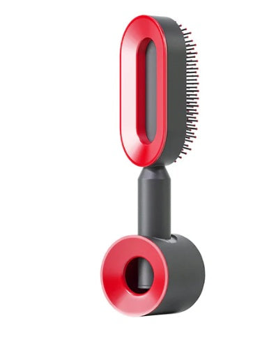 Self-Cleaning Hair Brush - Scalp Massage & Detangling Comb