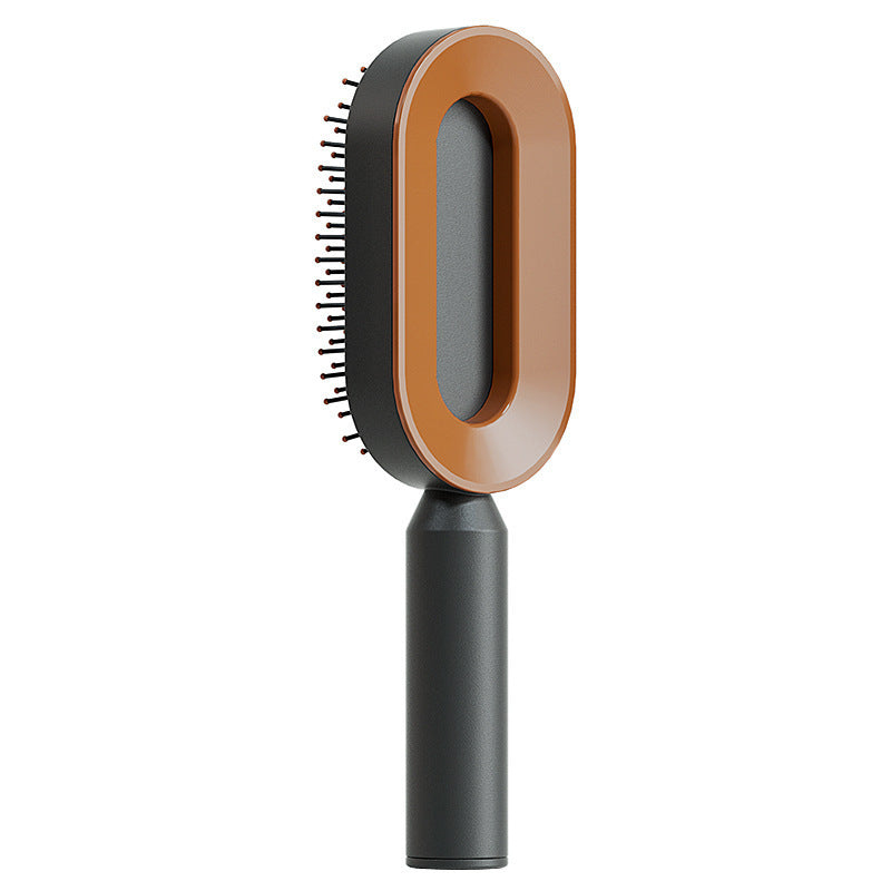 Self-Cleaning Hair Brush - Scalp Massage & Detangling Comb