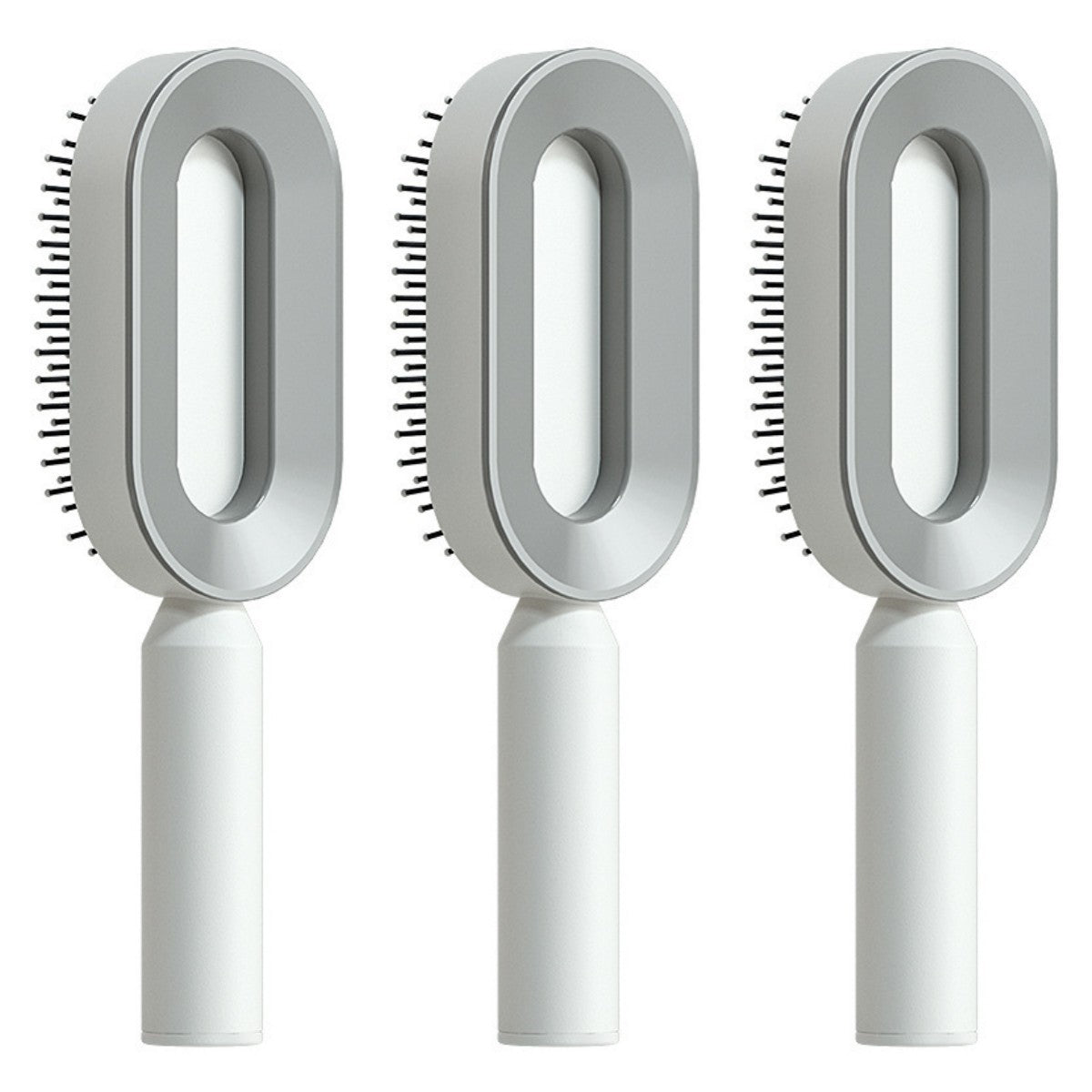 Self-Cleaning Hair Brush - Scalp Massage & Detangling Comb