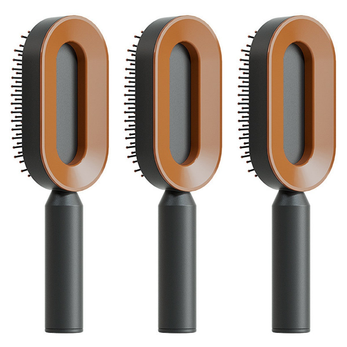 Self-Cleaning Hair Brush - Scalp Massage & Detangling Comb