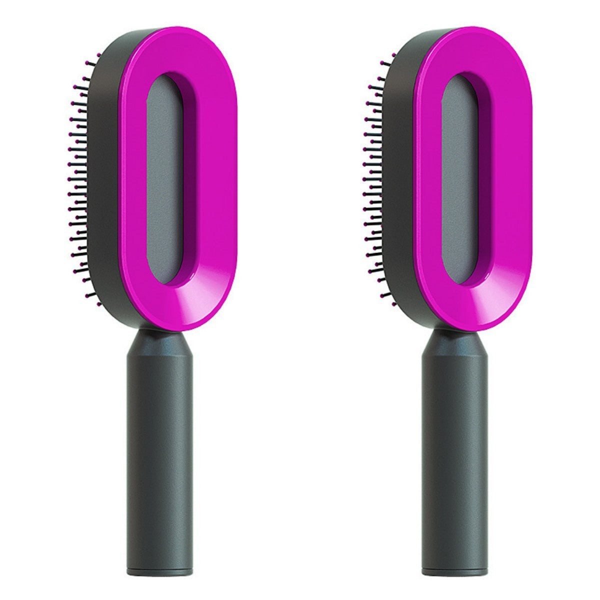 Self-Cleaning Hair Brush - Scalp Massage & Detangling Comb