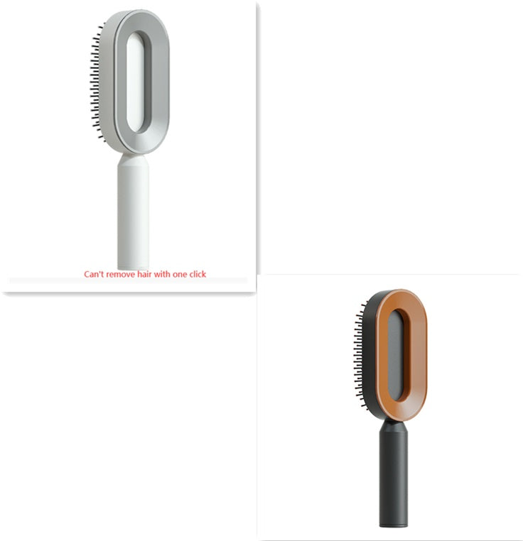 Self-Cleaning Hair Brush - Scalp Massage & Detangling Comb